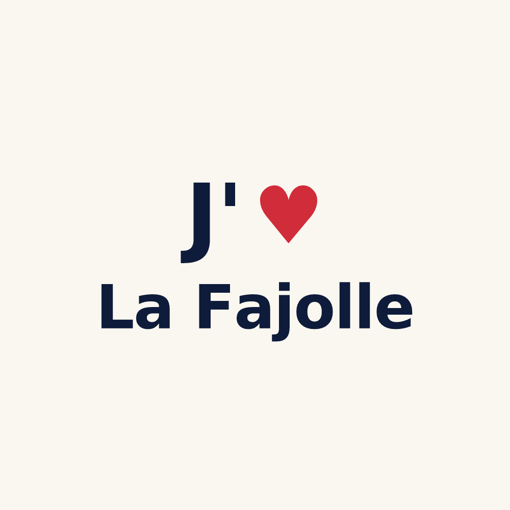 Tasse personnalisée La Fajolle — design J'aime La Fajolle