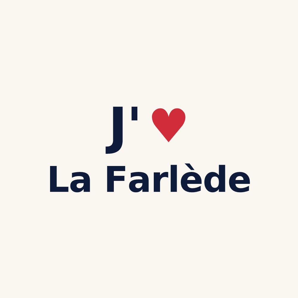 Tasse personnalisée La Farlède — design J'aime La Farlède