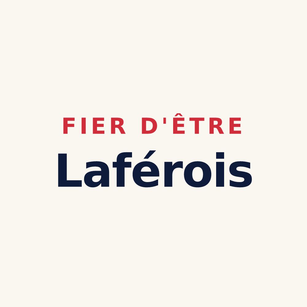 Tasse « Fier d'être Laférois » — design pour La Fère
