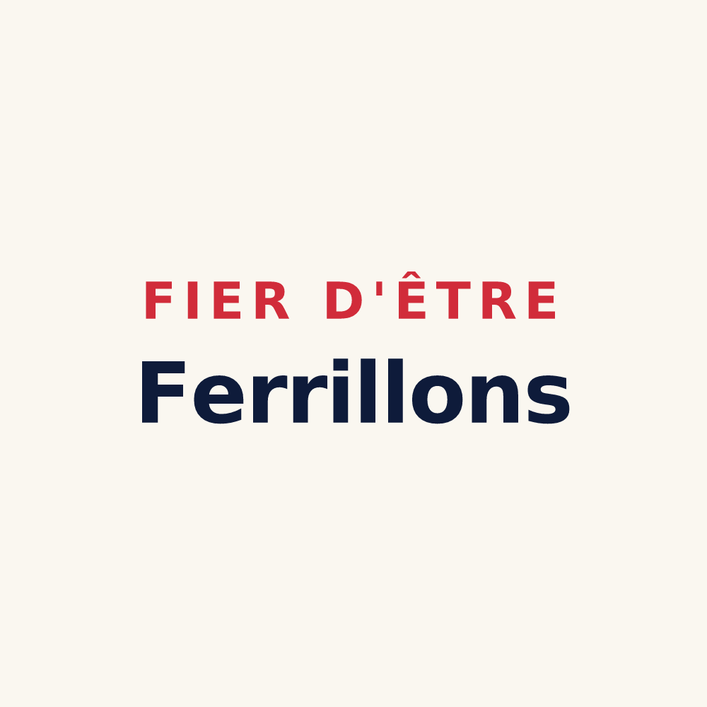Tasse « Fier d'être Ferrillons » — design pour La Ferrière