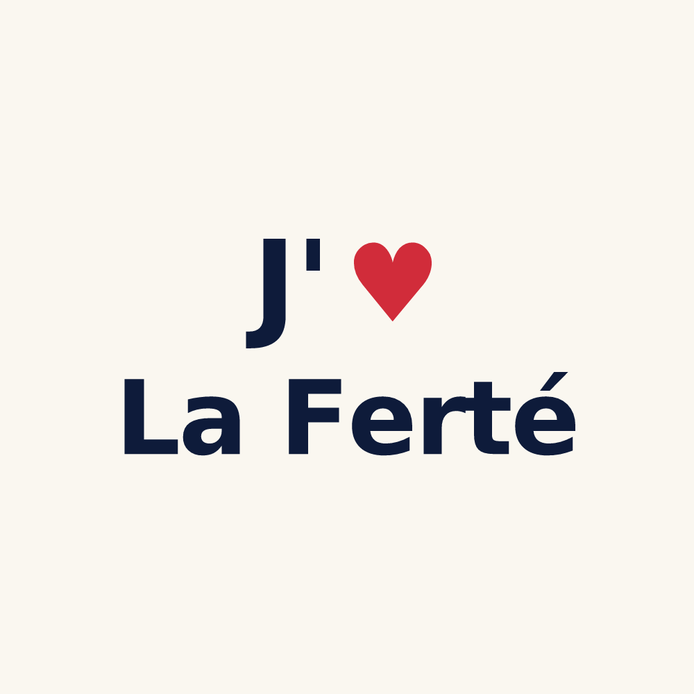Tasse personnalisée La Ferté — design J'aime La Ferté