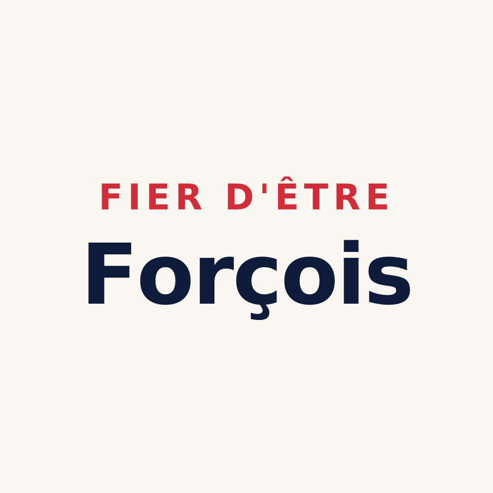 Tasse « Fier d'être Forçois » — design pour La Force