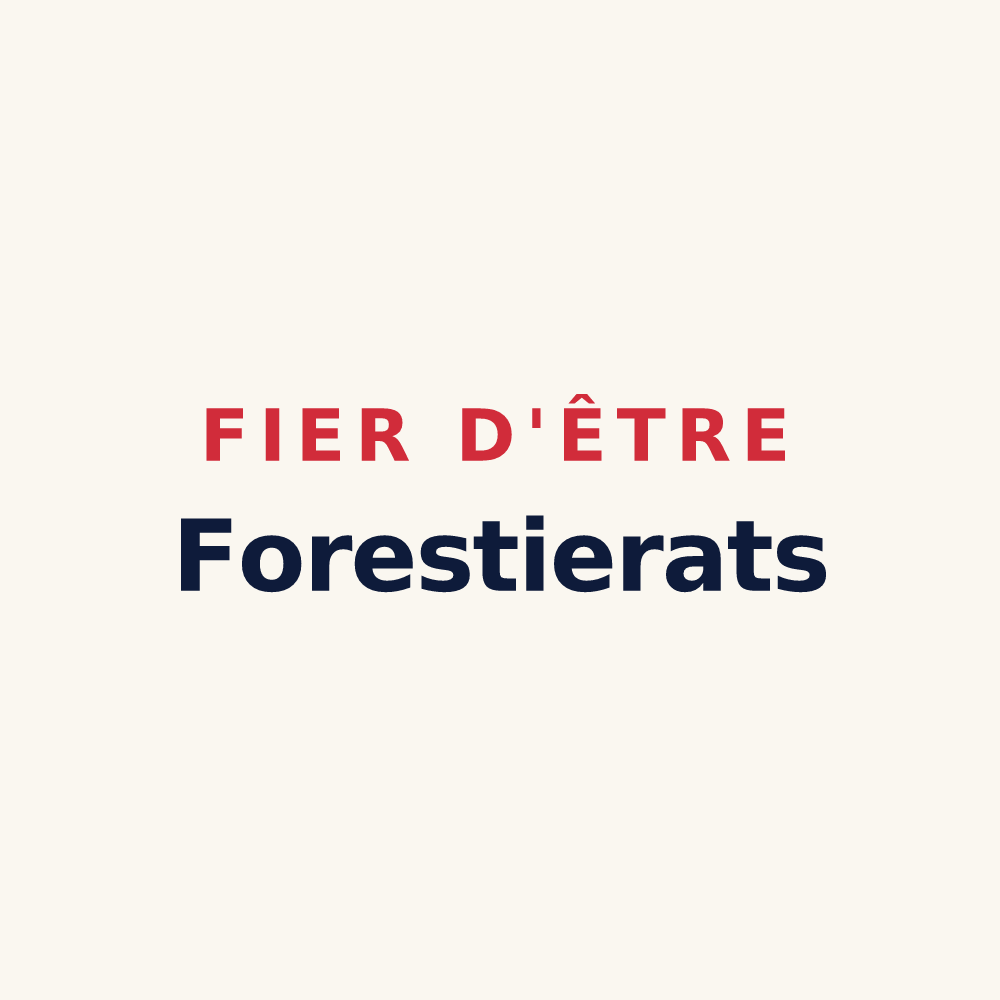 Tasse « Fier d'être Forestierats » — design pour La Forestière