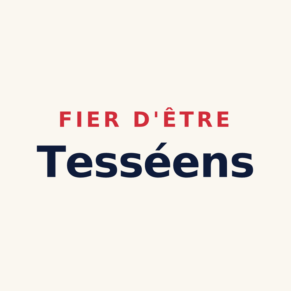 Tasse « Fier d'être Tesséens » — design pour La Forêt-de-Tessé