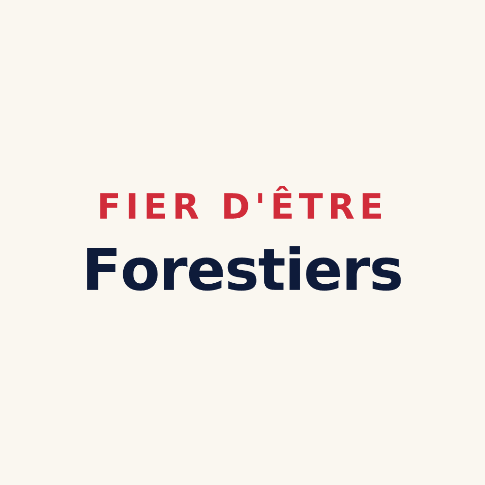 Tasse « Fier d'être Forestiers » — design pour La Forêt-du-Temple