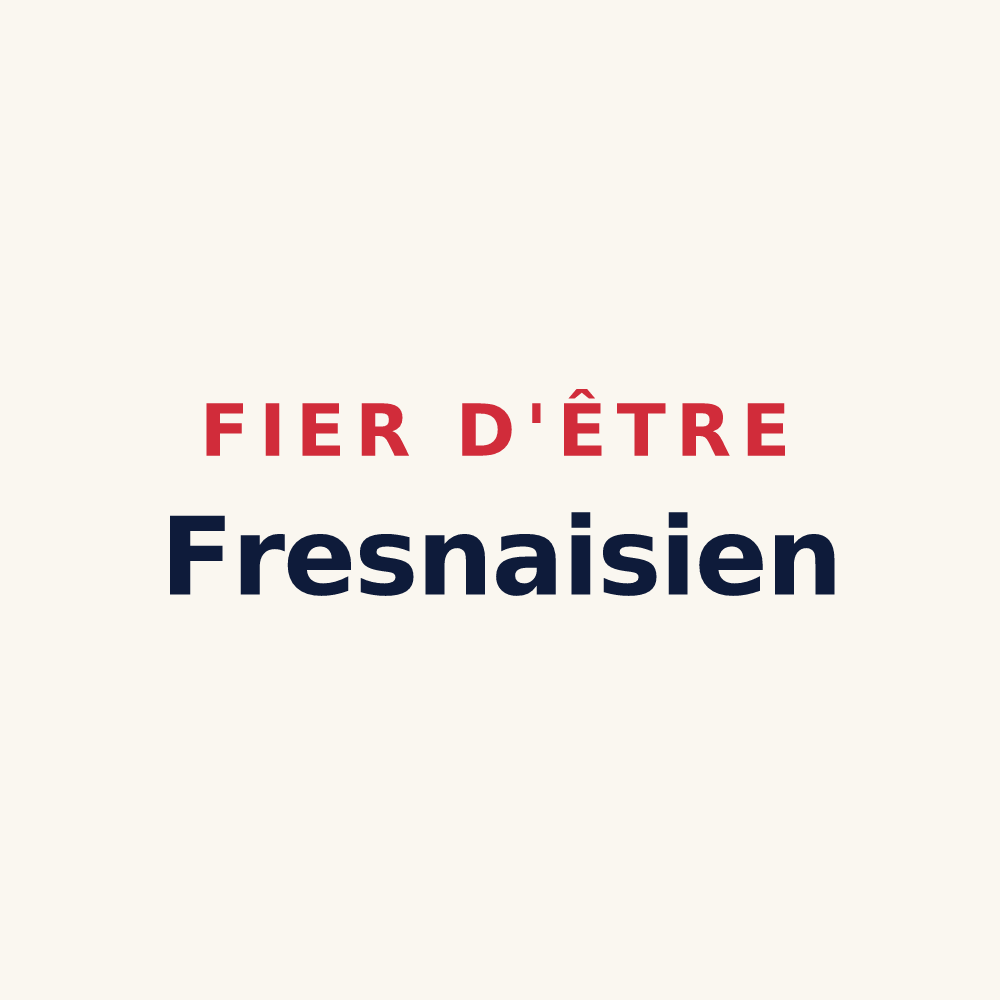 Tasse « Fier d'être Fresnaisien » — design pour La Fresnais