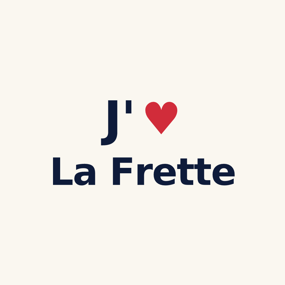 Tasse personnalisée La Frette — design J'aime La Frette