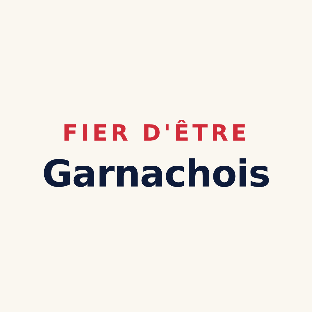 Tasse « Fier d'être Garnachois » — design pour La Garnache