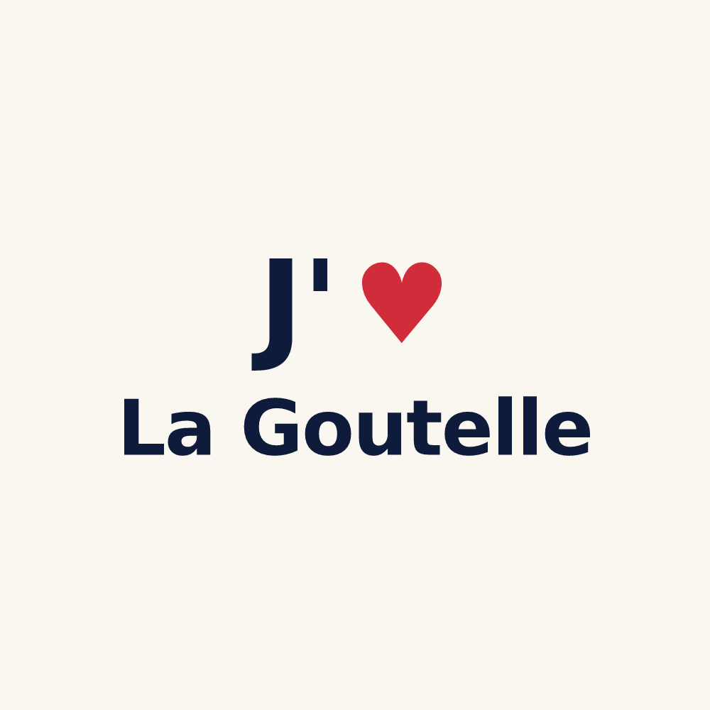 Tasse personnalisée La Goutelle — design J'aime La Goutelle