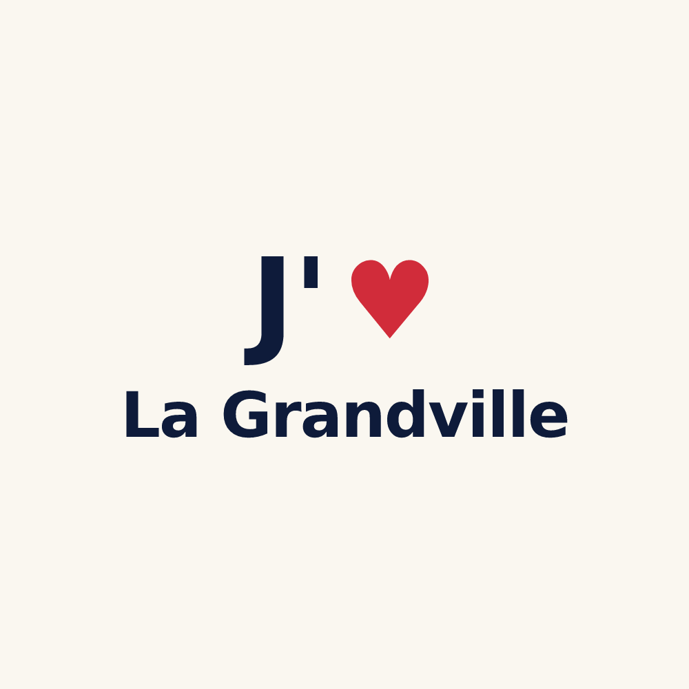 Tasse personnalisée La Grandville — design J'aime La Grandville