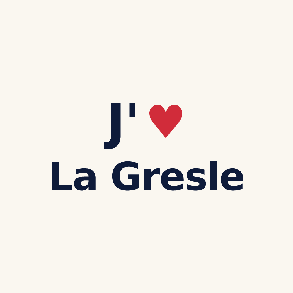 Tasse personnalisée La Gresle — design J'aime La Gresle