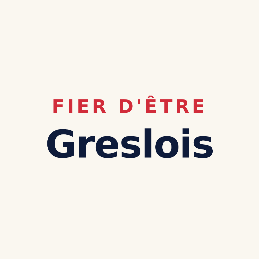 Tasse « Fier d'être Greslois » — design pour La Gresle