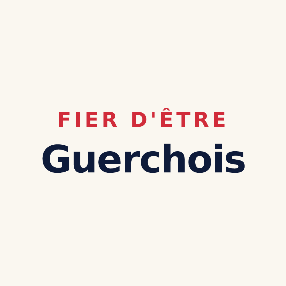 Tasse « Fier d'être Guerchois » — design pour La Guerche