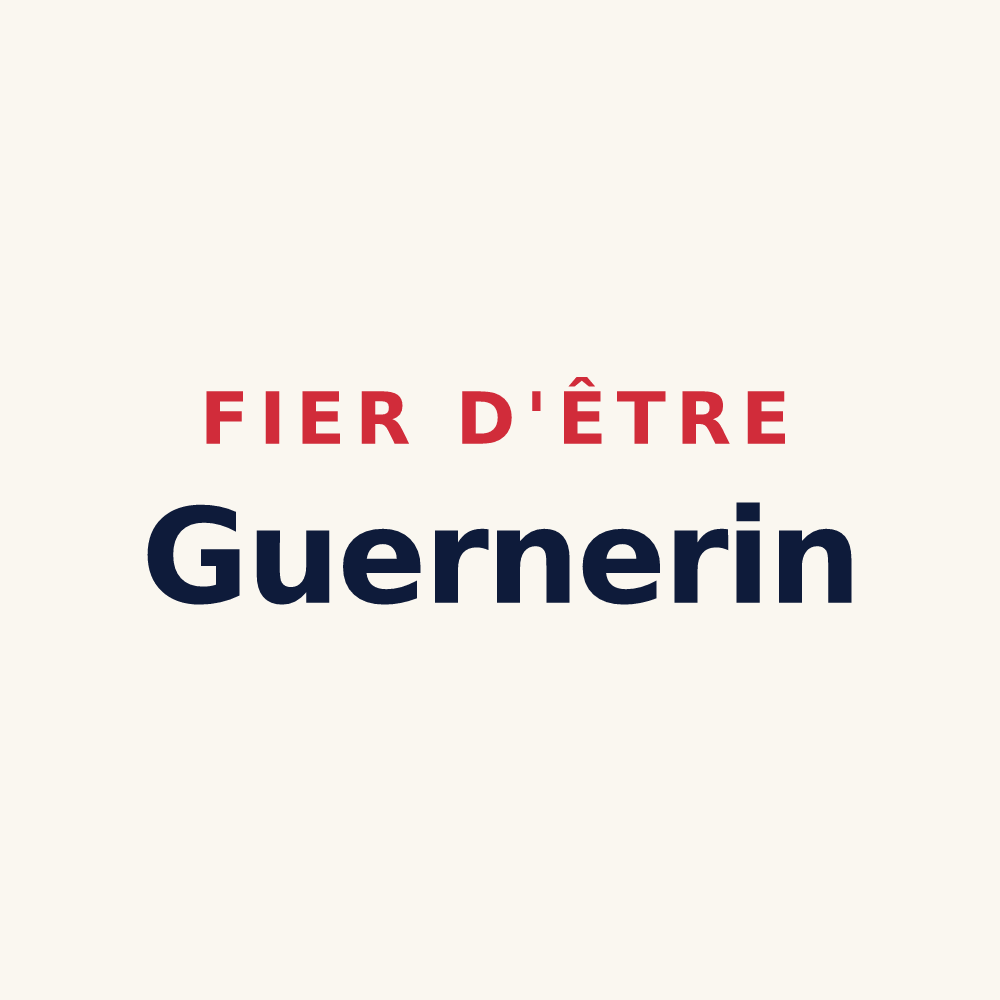 Tasse « Fier d'être Guernerin » — design pour La Guérinière