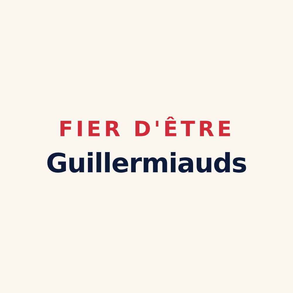 Tasse « Fier d'être Guillermiauds » — design pour La Guillermie