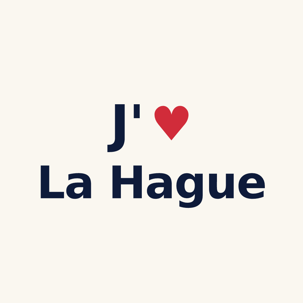 Tasse personnalisée La Hague — design J'aime La Hague