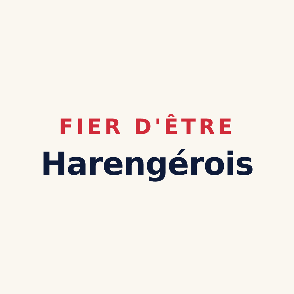 Tasse « Fier d'être Harengérois » — design pour La Harengère