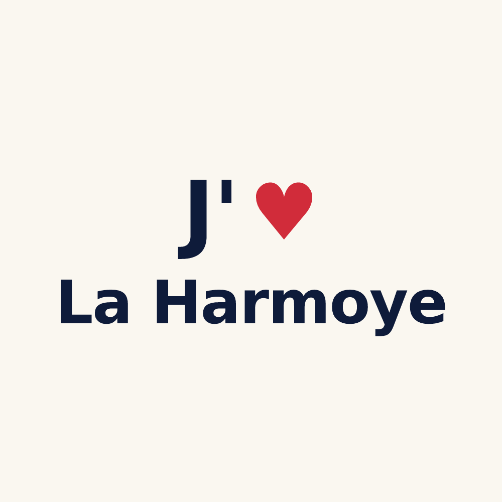 Tasse personnalisée La Harmoye — design J'aime La Harmoye