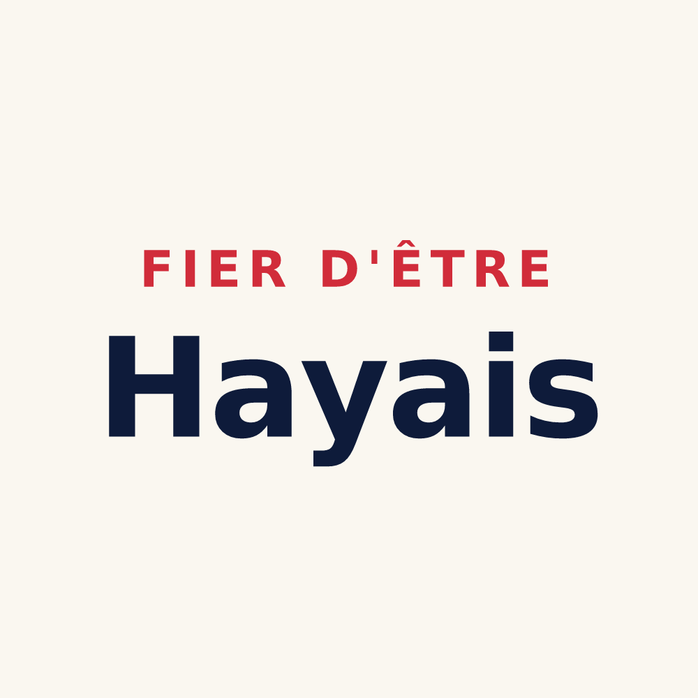 Tasse « Fier d'être Hayais » — design pour La Haye