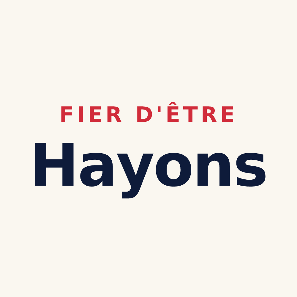 Tasse « Fier d'être Hayons » — design pour La Haye-Bellefond