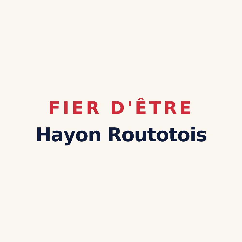 Tasse « Fier d'être Hayon Routotois » — design pour La Haye-de-Routot