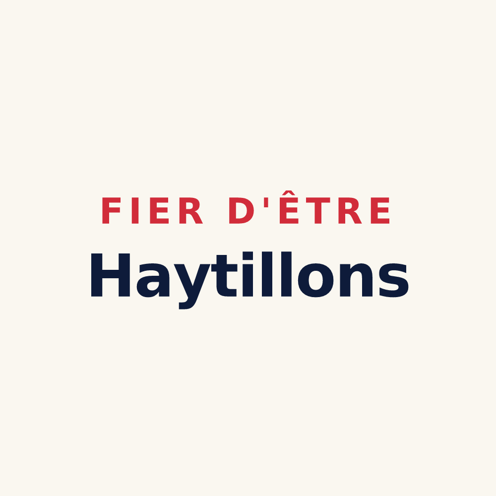 Tasse « Fier d'être Haytillons » — design pour La Haye