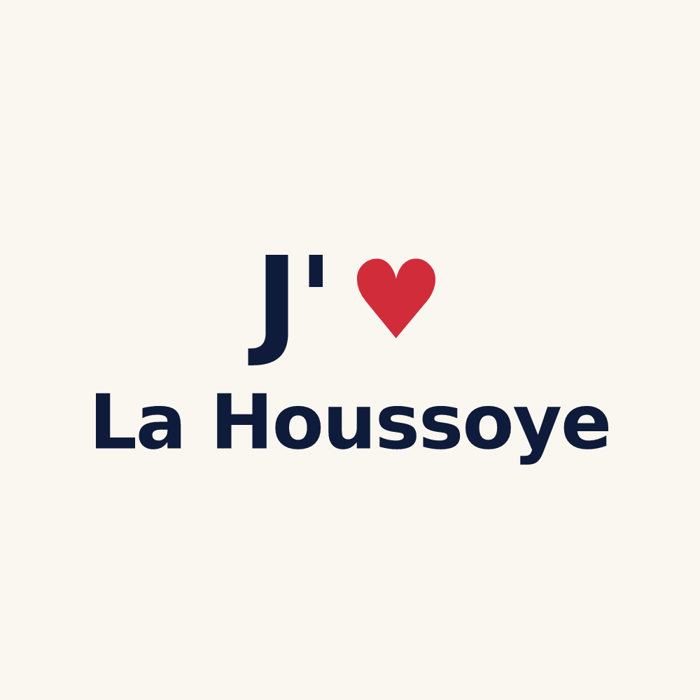 Tasse personnalisée La Houssoye — design J'aime La Houssoye