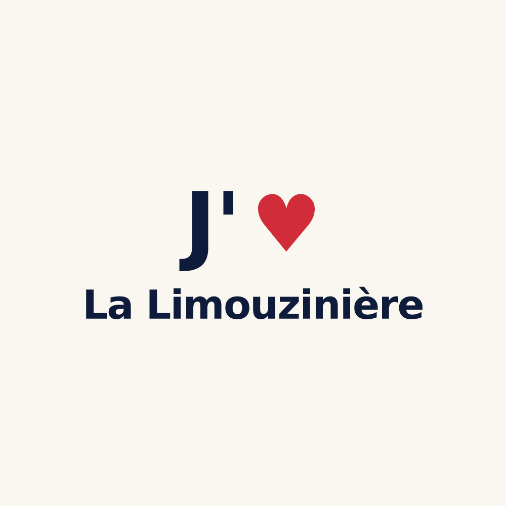 Tasse personnalisée La Limouzinière — design J'aime La Limouzinière