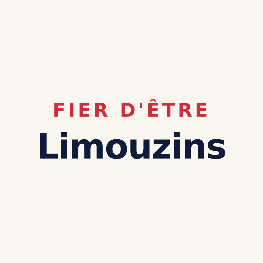 Tasse « Fier d'être Limouzins » — design pour La Limouzinière