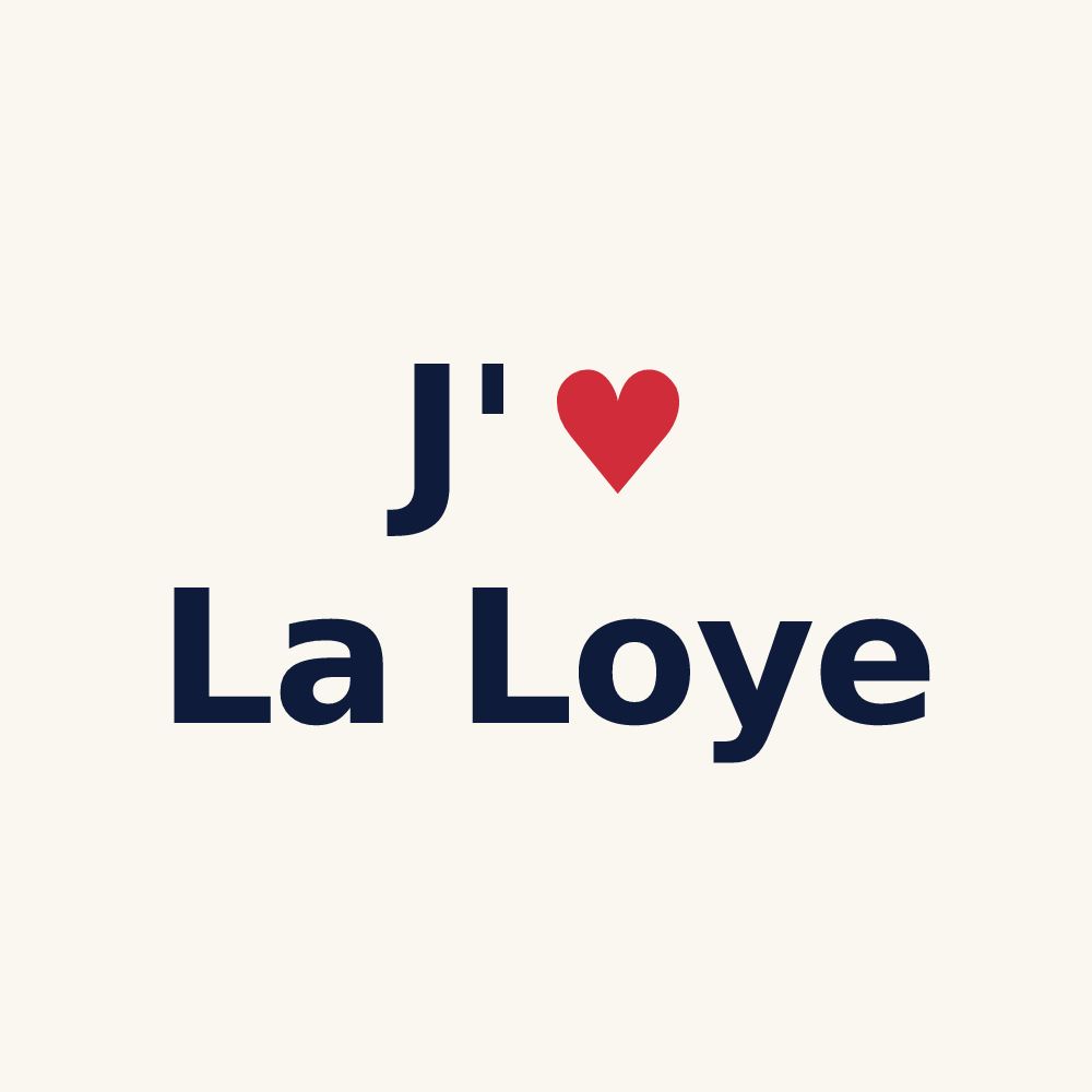 Tasse personnalisée La Loye — design J'aime La Loye