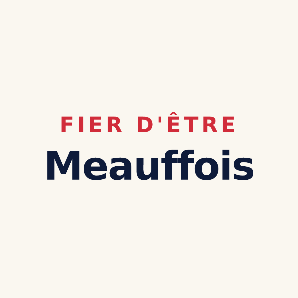Tasse « Fier d'être Meauffois » — design pour La Meauffe