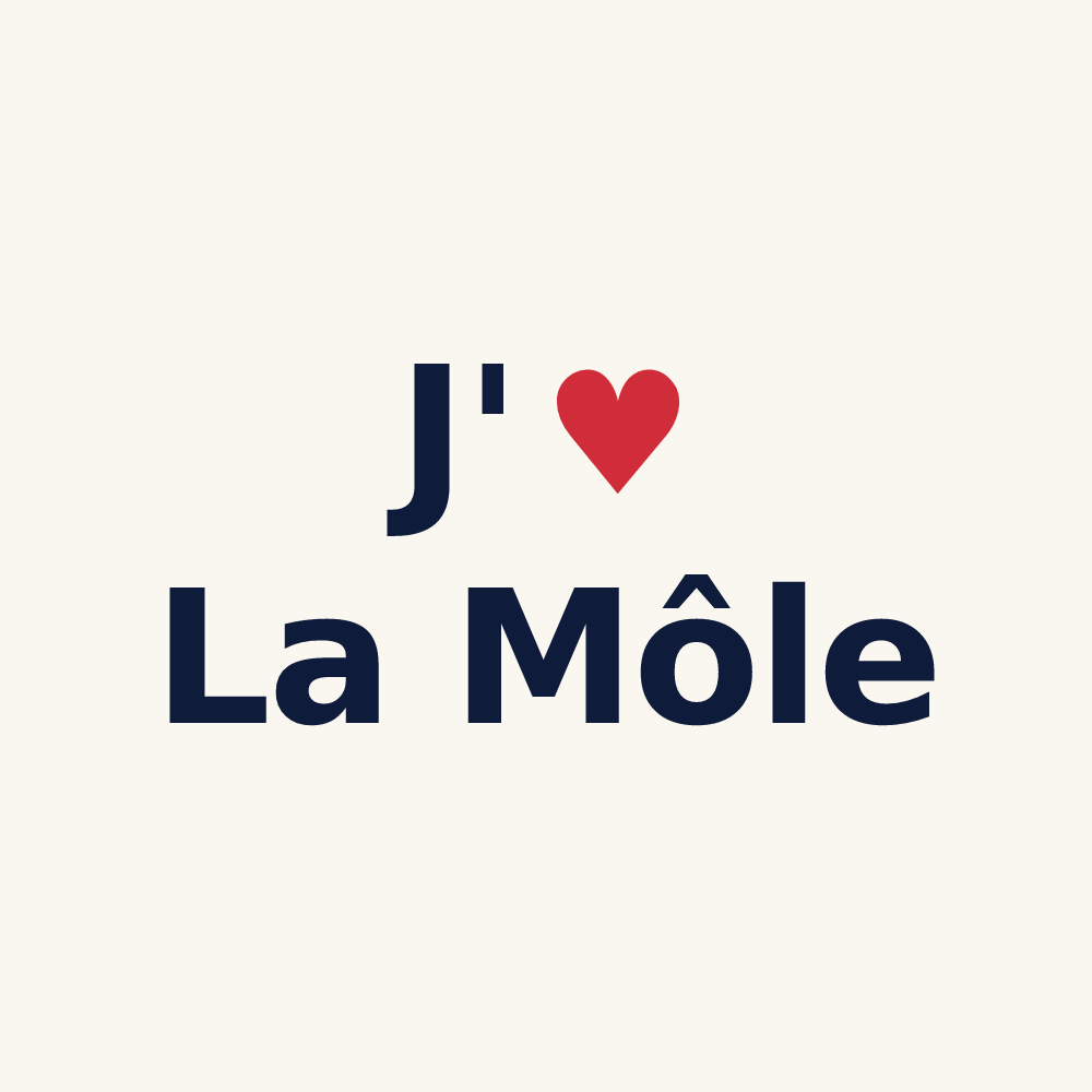 Tasse personnalisée La Môle — design J'aime La Môle