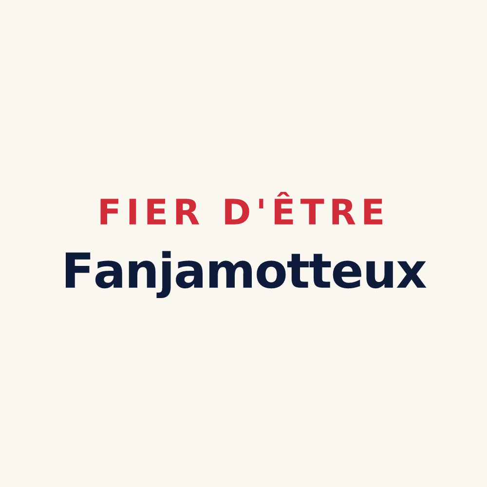 Tasse « Fier d'être Fanjamotteux » — design pour La Motte-Fanjas