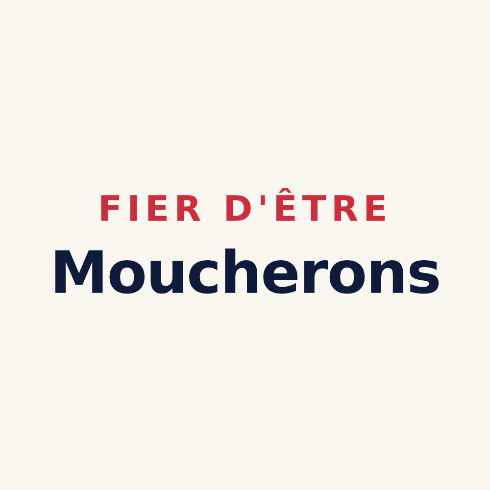 Tasse « Fier d'être Moucherons » — design pour La Mouche