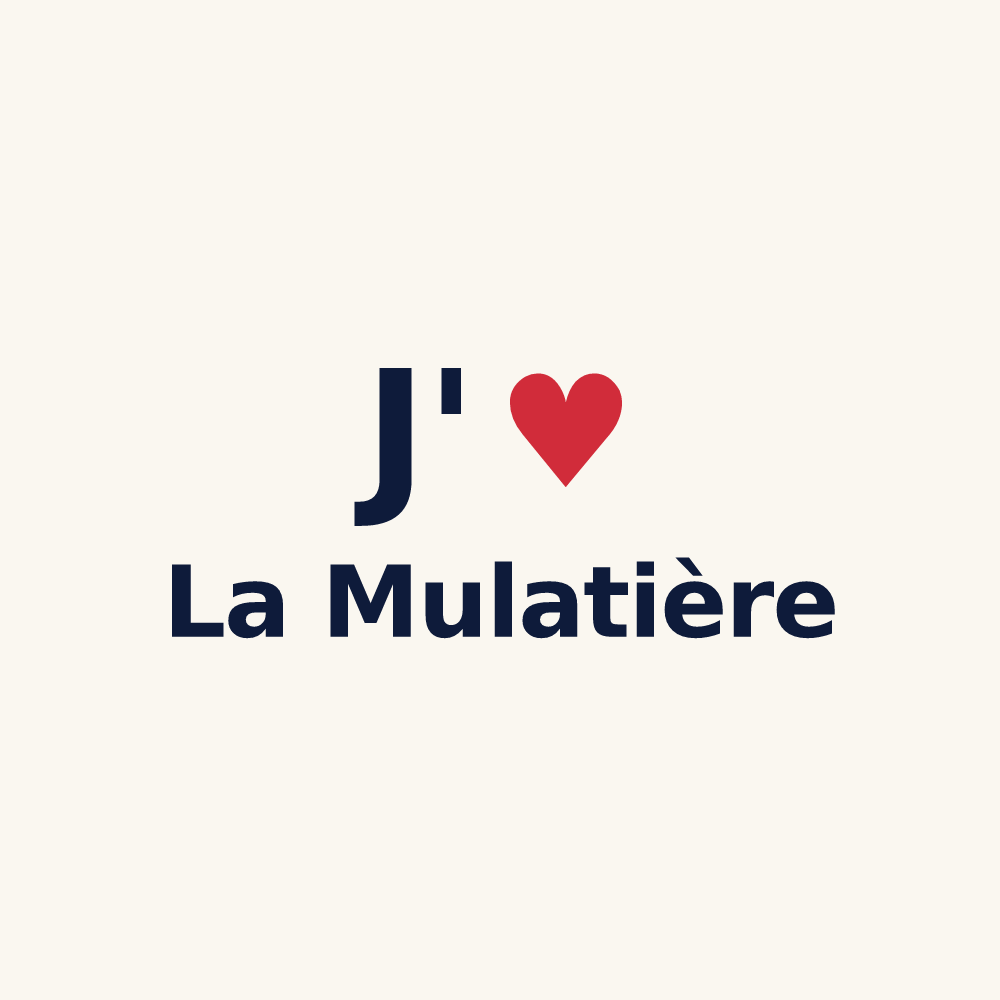 Tasse personnalisée La Mulatière — design J'aime La Mulatière