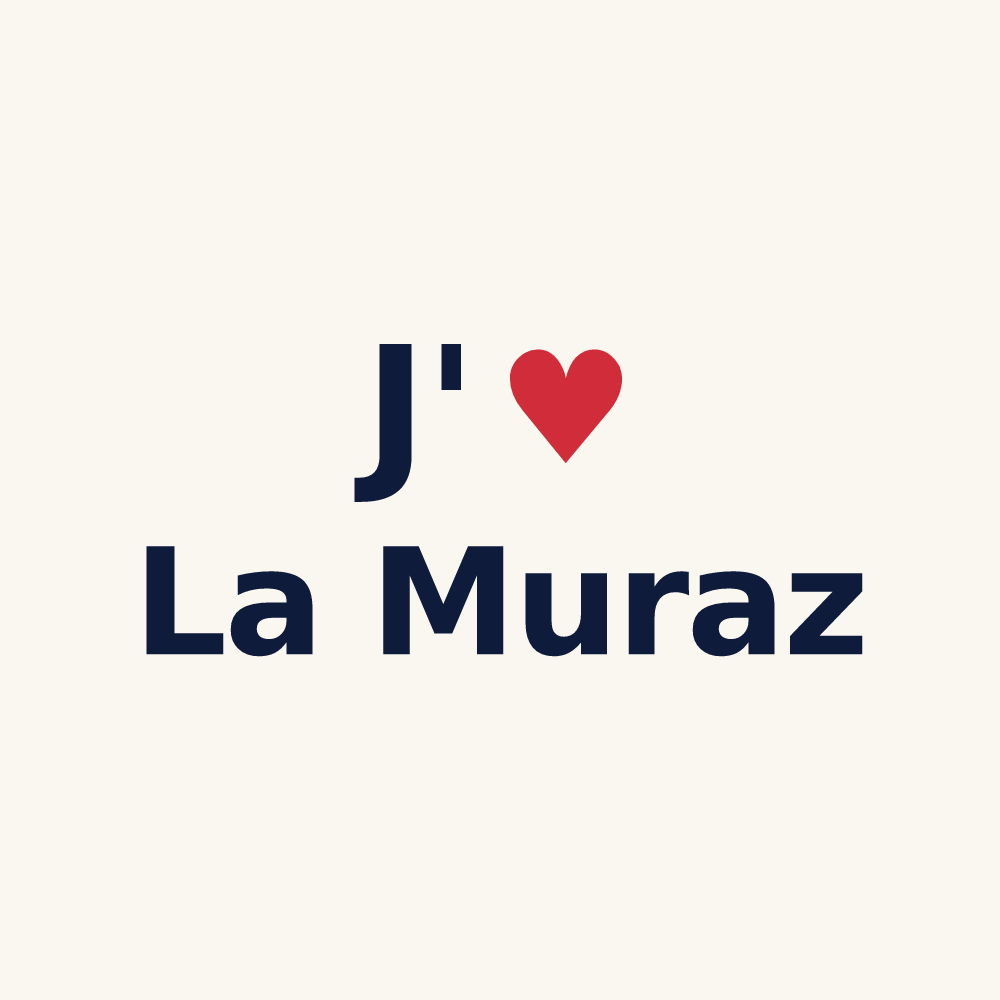 Tasse personnalisée La Muraz — design J'aime La Muraz