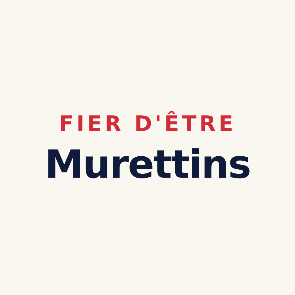 Tasse « Fier d'être Murettins » — design pour La Murette