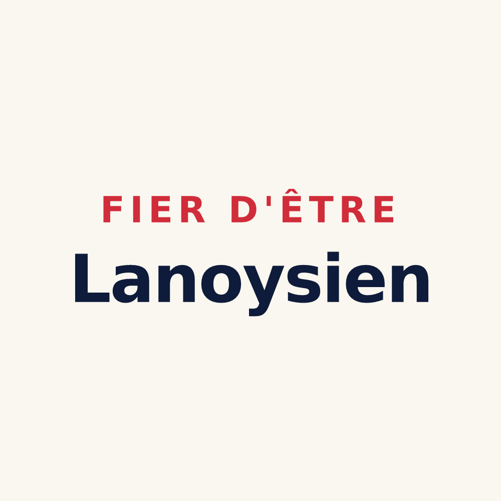 Tasse « Fier d'être Lanoysien » — design pour La Nouaye