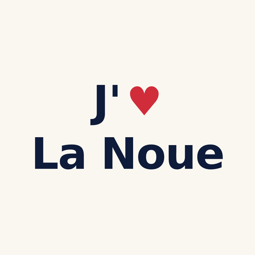 Tasse personnalisée La Noue — design J'aime La Noue