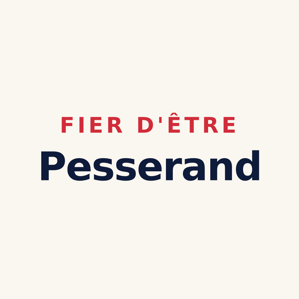 Tasse « Fier d'être Pesserand » — design pour La Pesse