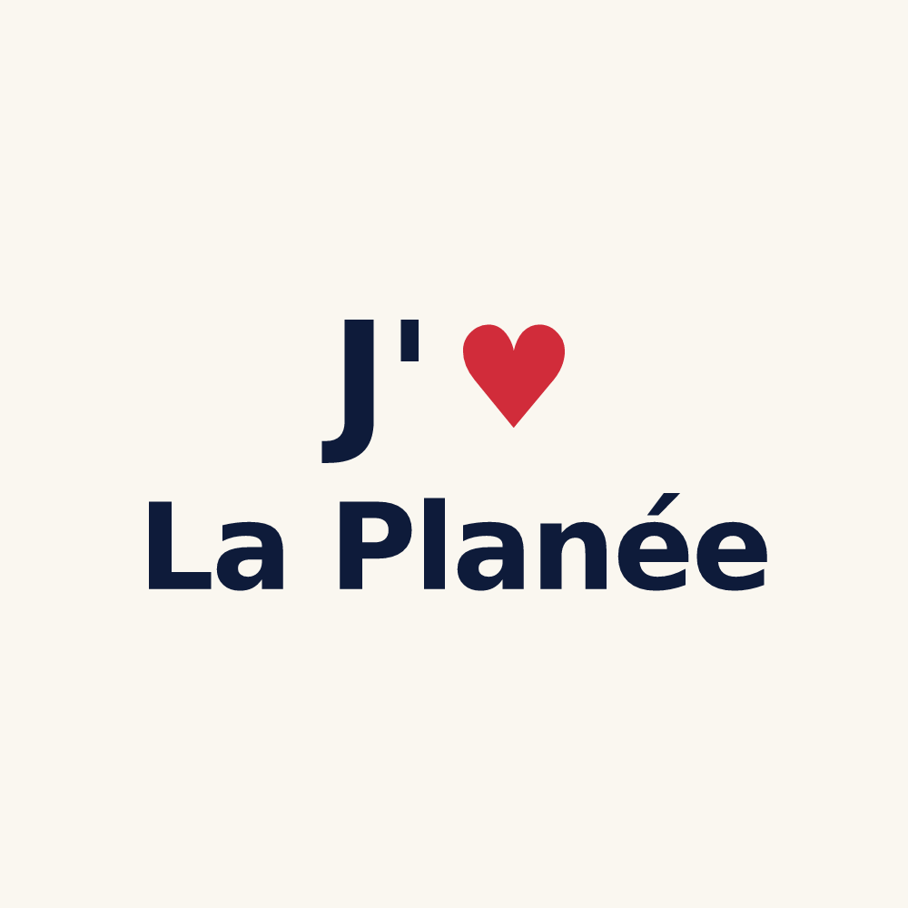 Tasse personnalisée La Planée — design J'aime La Planée