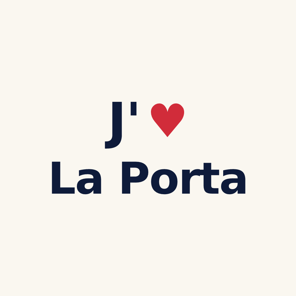 Tasse personnalisée La Porta — design J'aime La Porta
