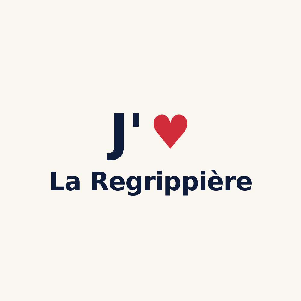 Tasse personnalisée La Regrippière — design J'aime La Regrippière