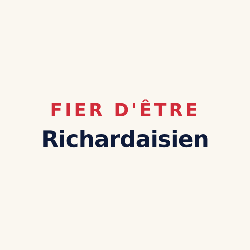 Tasse « Fier d'être Richardaisien » — design pour La Richardais