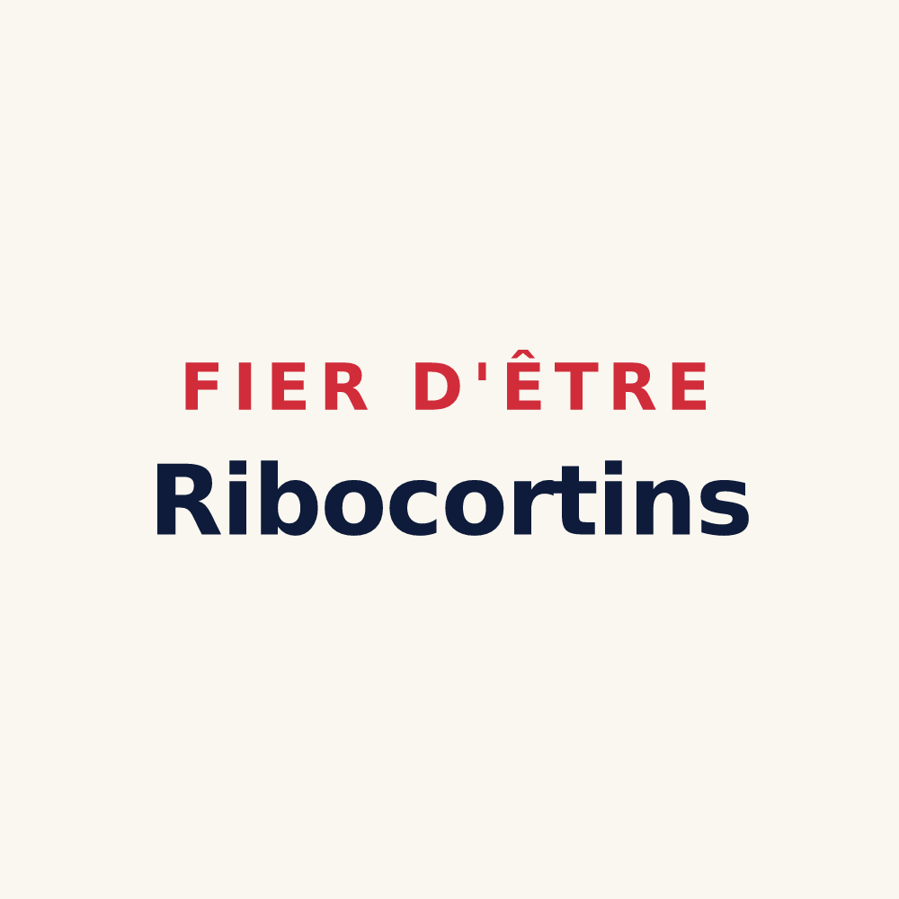 Tasse « Fier d'être Ribocortins » — design pour La Rivière-de-Corps