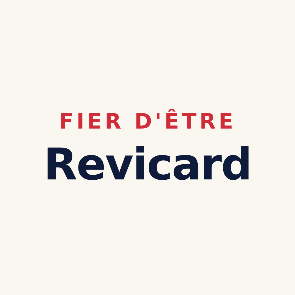 Tasse « Fier d'être Revicard » — design pour La Rivière-Drugeon