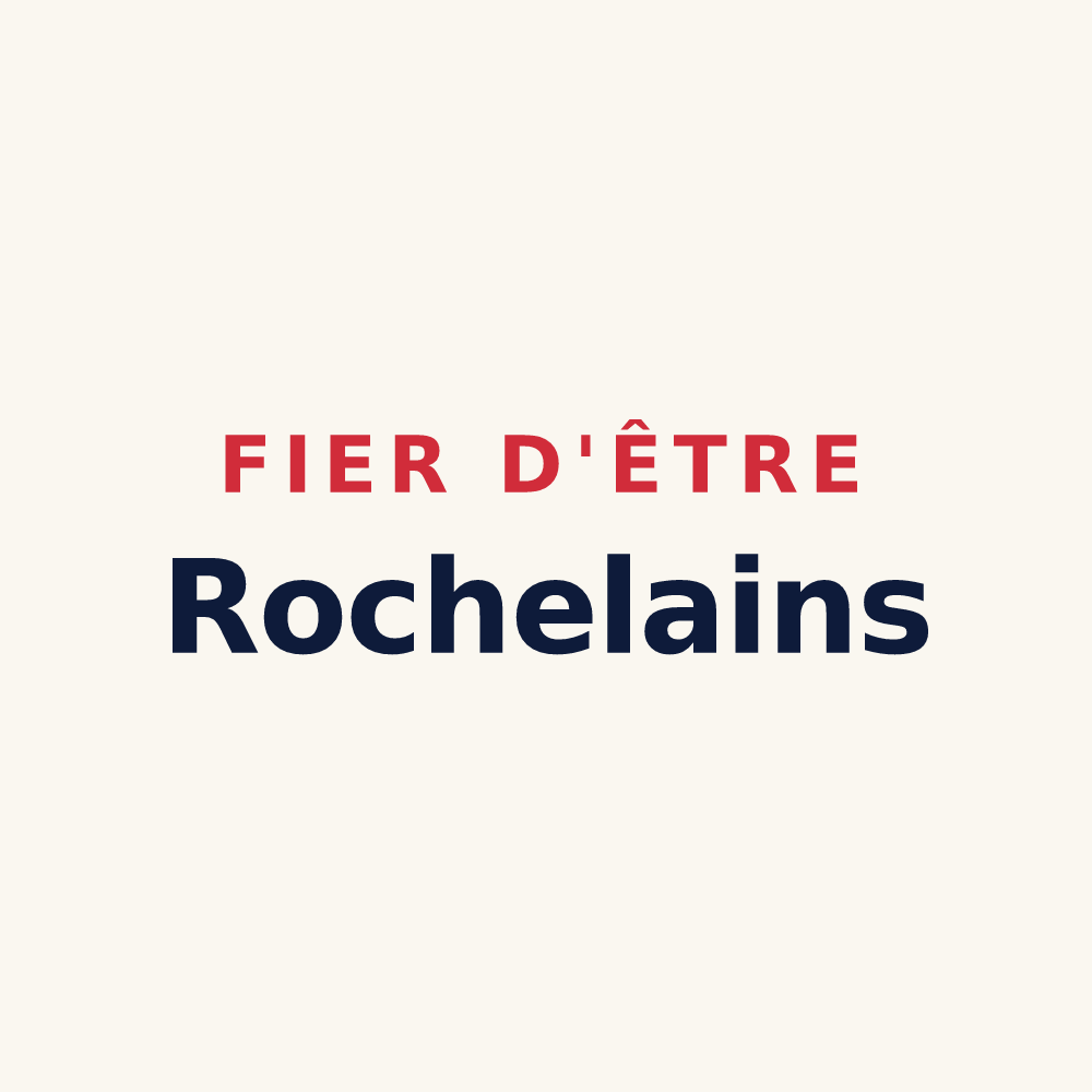 Tasse « Fier d'être Rochelains » — design pour La Roche-de-Glun
