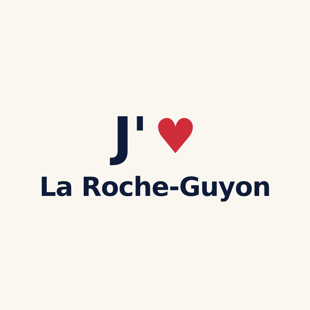 Tasse personnalisée La Roche-Guyon — design J'aime La Roche-Guyon