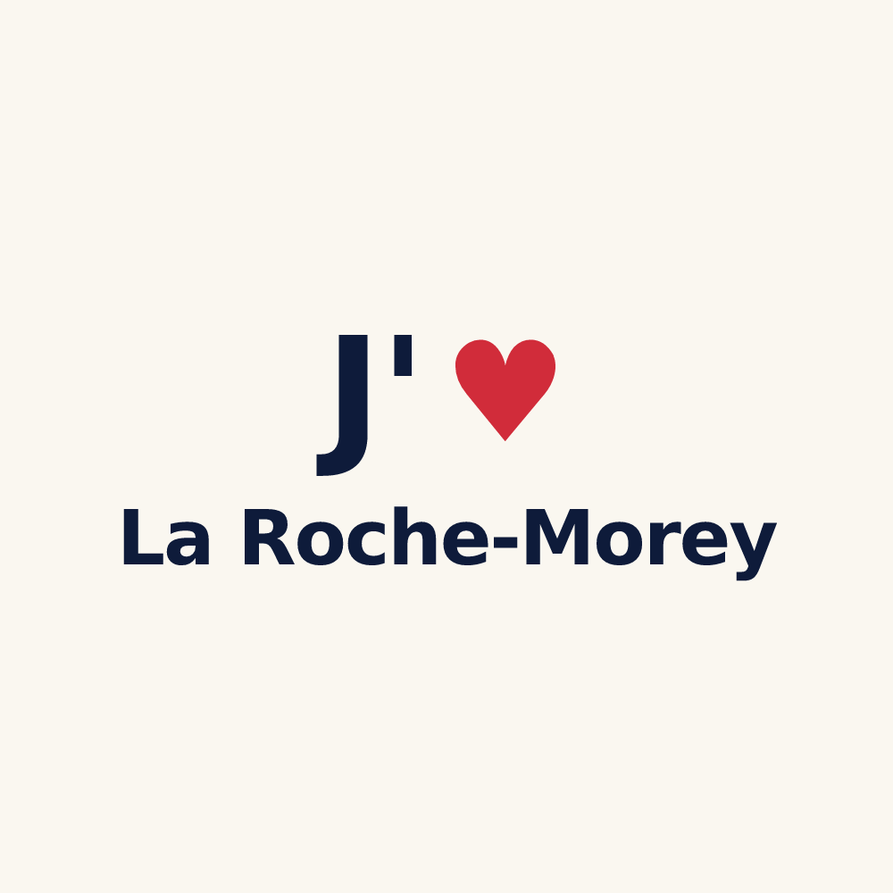 Tasse personnalisée La Roche-Morey — design J'aime La Roche-Morey