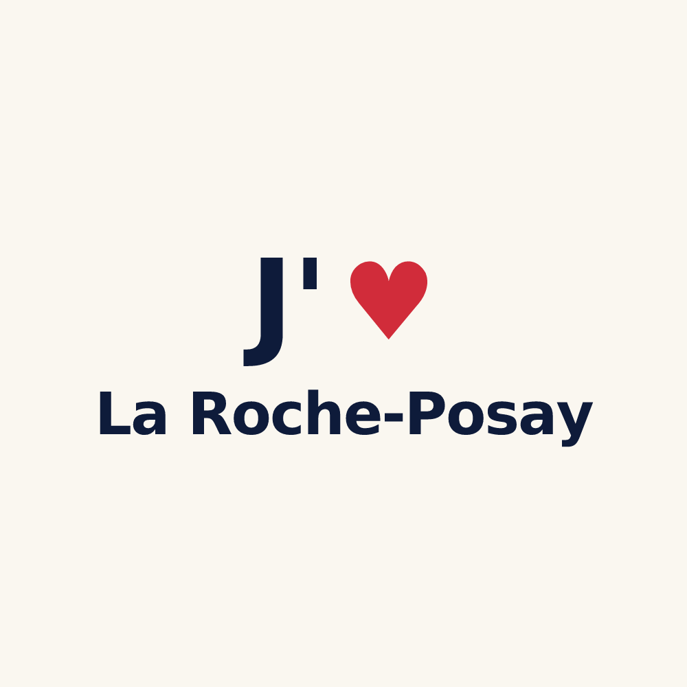 Tasse personnalisée La Roche-Posay — design J'aime La Roche-Posay